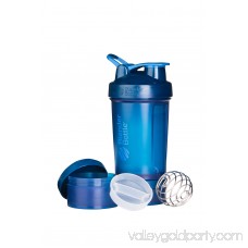 BlenderBottle 22oz ProStak Shaker with 2 Jars, a Wire Whisk BlenderBall and Carrying Loop Purple 553888601